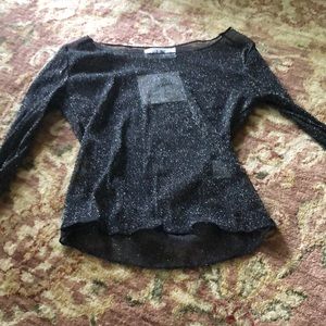 Seek the label sheer top nwt